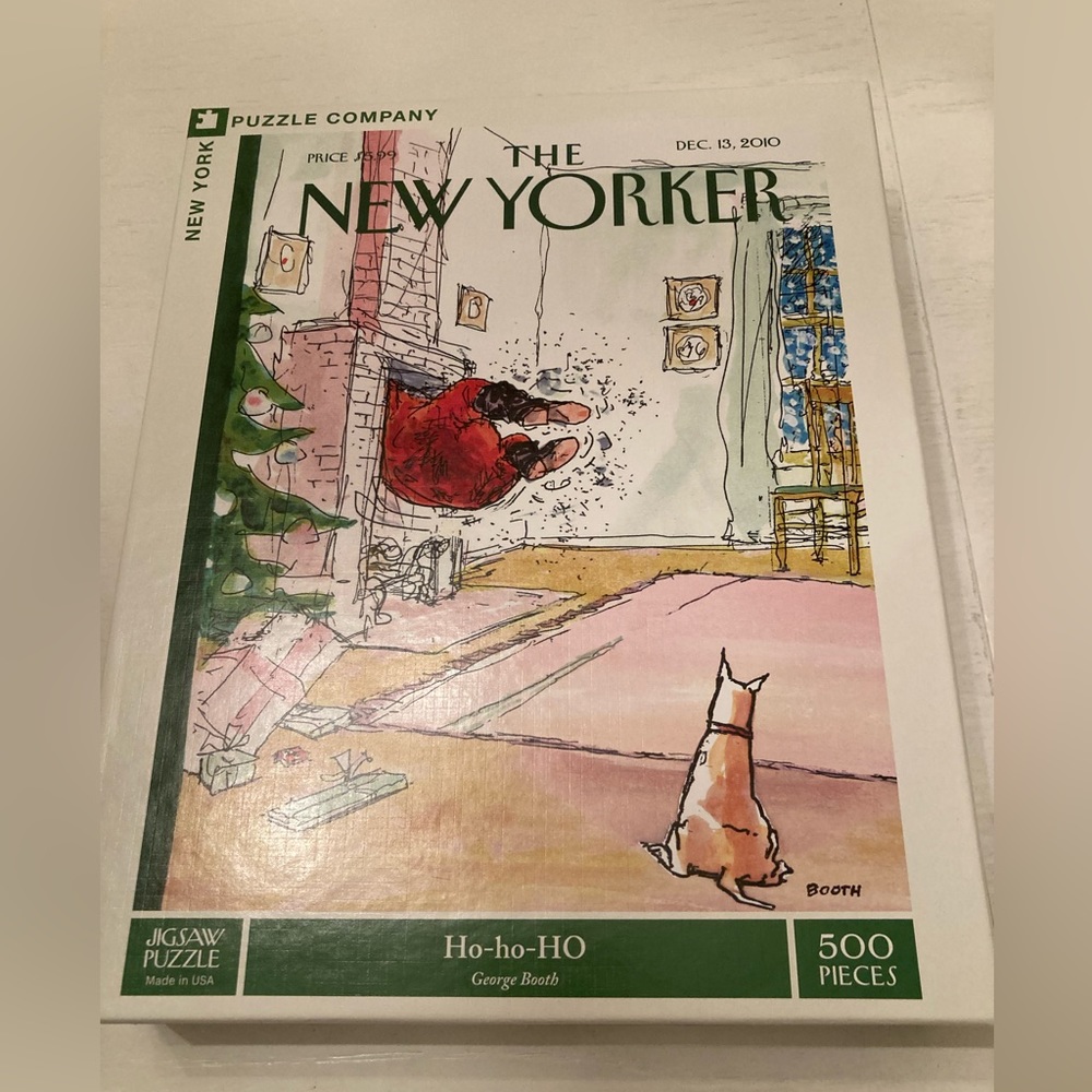 New Yorker 500 Piece Jigsaw Puzzle, Ho-ho-HO
